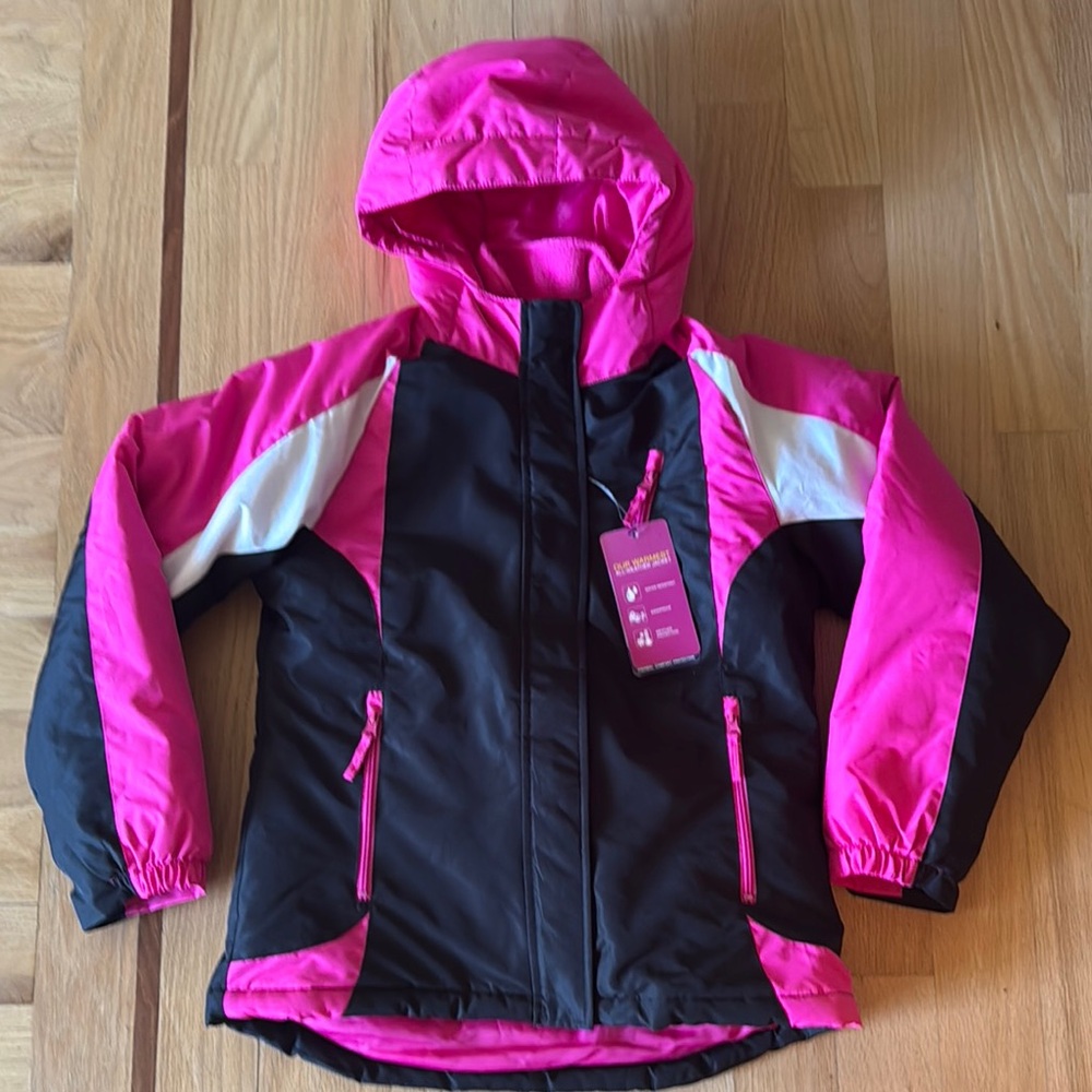 Pink and Black Kids Jacket